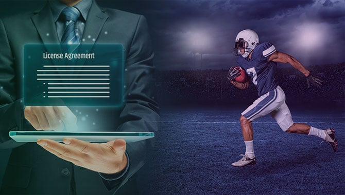 license agreement aristocrat nfl