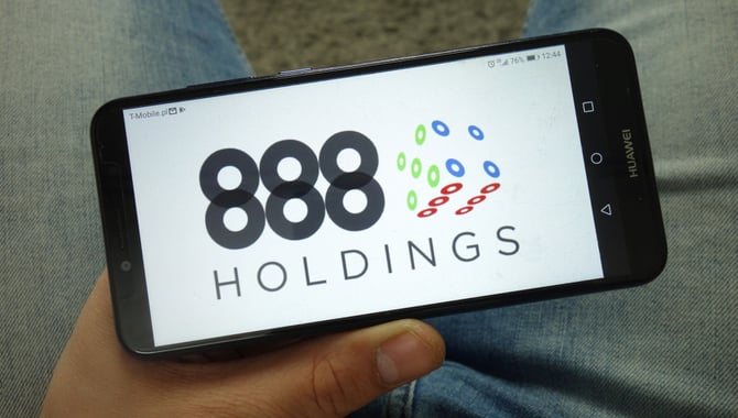 888 Holding phone